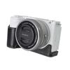 Для SONY VLOGCAM чехол-крышка корпуса получехол эксклюзивный открывающийся чехол из натуральной кожи ZV-E10 II/ZV-E10M2 [HNWEIWEI] (черный)