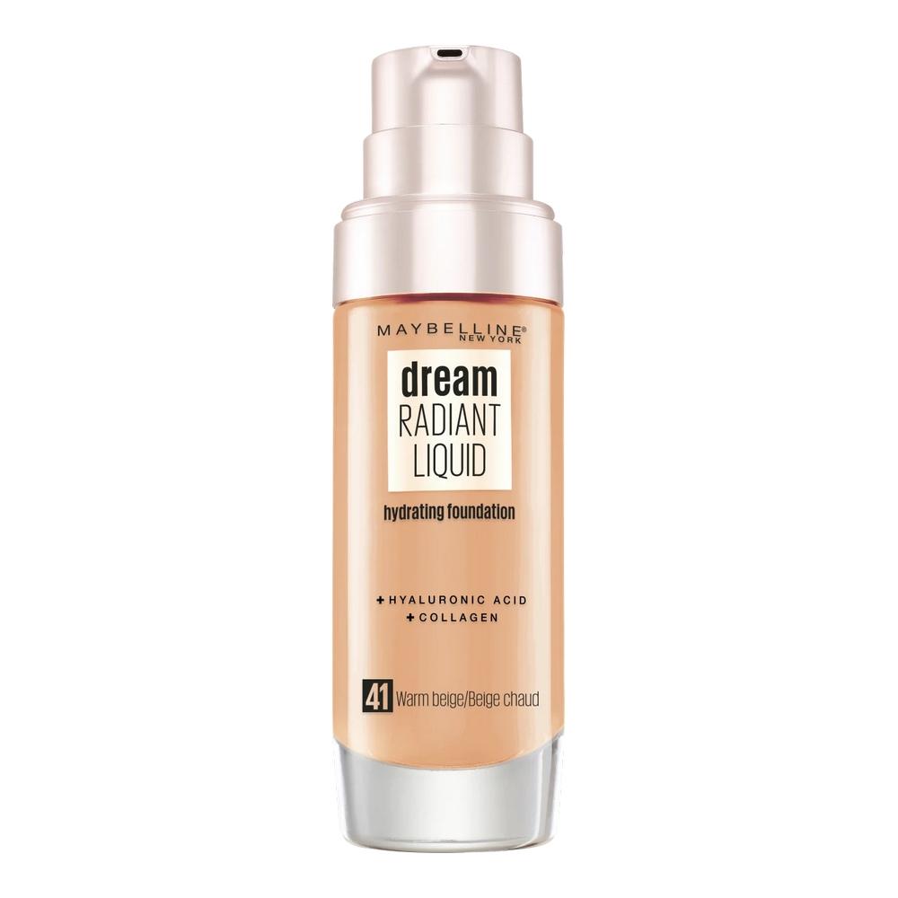 Maybelline Dream Radiant Liquid Foundation 41 Warm Beige 30Ml