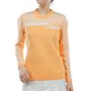 Гольф Crew Neck Knit 0 [New Balance] Женский (Узор границы/Растяжка) / 012-3270501 151_Оранжевый [S]