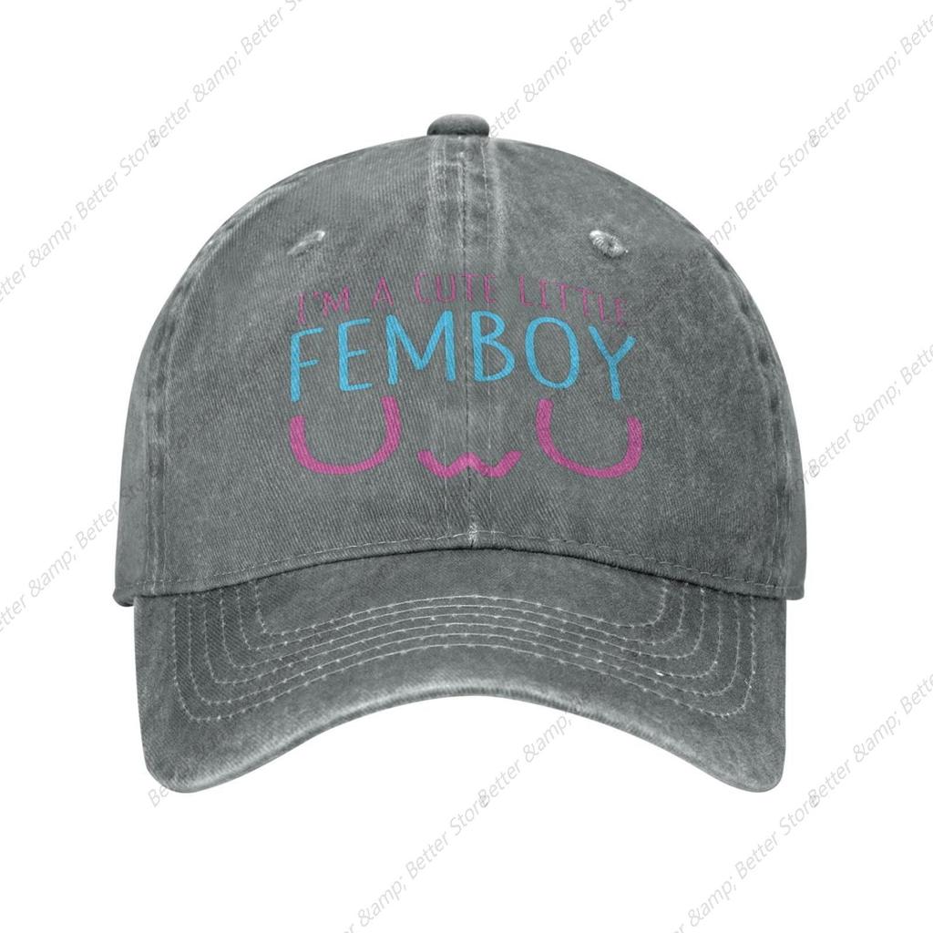 I'm A Cute Little Femboys LGBTQ Gay Novelty Baseball Cap Classic Hat for Men Women