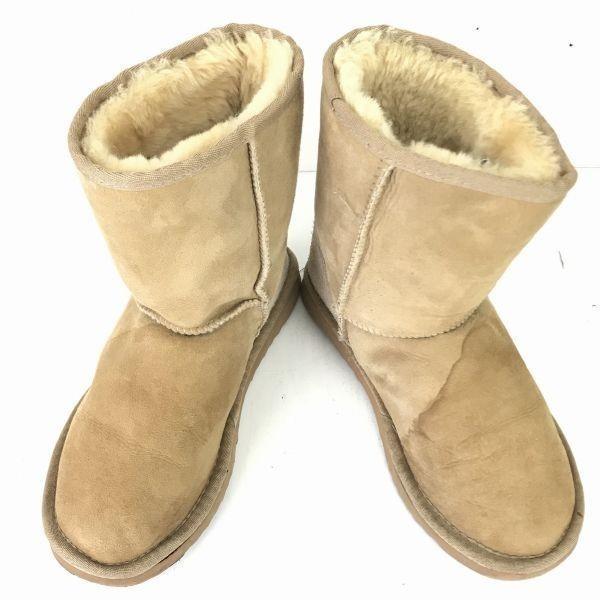 UGG Полусапожки Classic из овчины 24 Верблюжий(ИСПОЛЬЗОВАЛ)