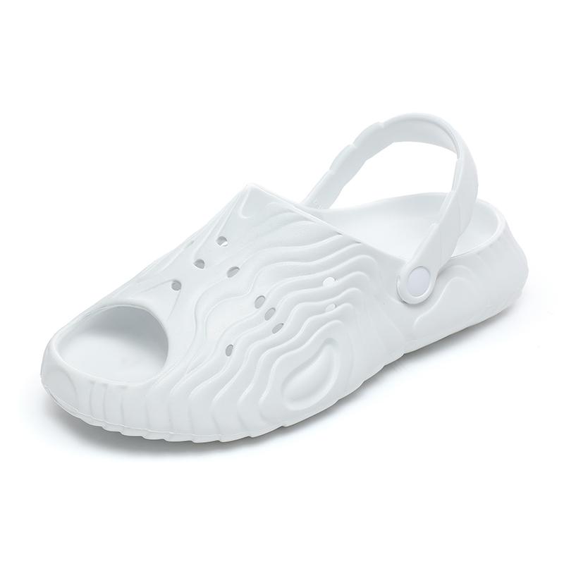 Модные пляжные шлепанцы для пар Мужские и женские шлепанцы Пляжные шлепанцы Тапочки для ванной с нескользящим покрытием Новые летние повседневные большие размеры