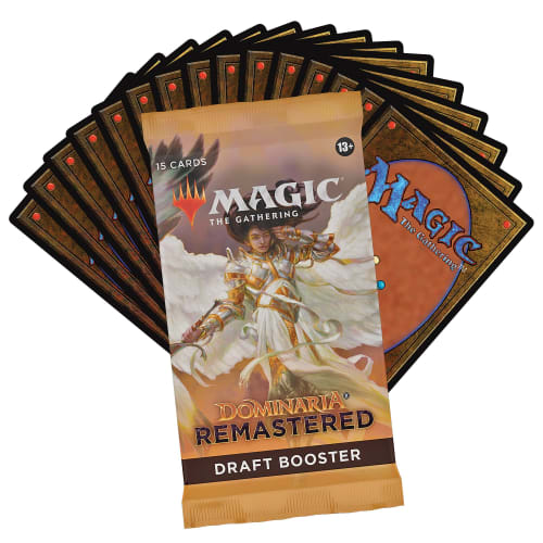 Магия: Набор Драфт-бустеров The Gathering Dominaria Remastered, английская версия, 36 бустеров, коллекционные карточки MTG, Wizards of the Coast, D15040000