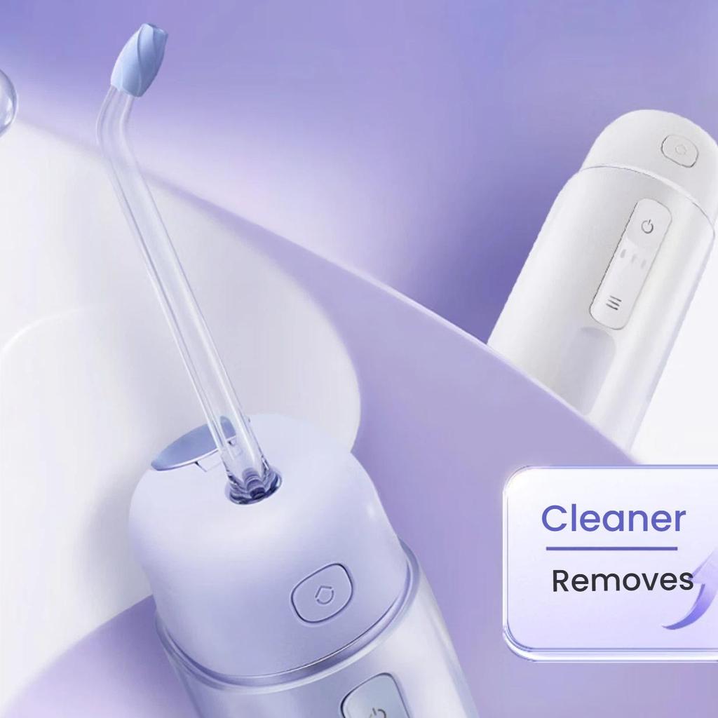 Bixdo Water Flosser Vitality Capsule Tooth Cleaner Capsule 2nd Generation  Oral Cleaning Travel Essential, Purple