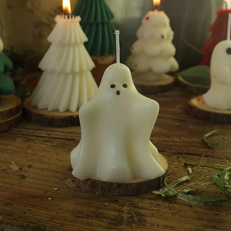 Хэллоуин Ароматерапия Хэллоуин Украшения Аромат для комнаты Праздничная атмосфера Бездымные свечи Подарок 1 шт.