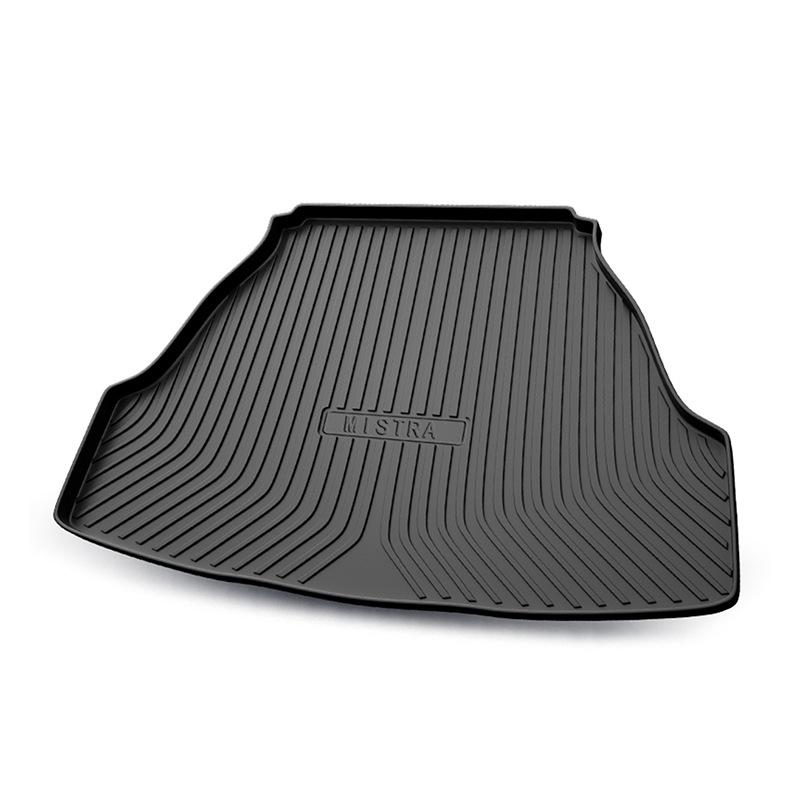 Современный огнеупорный износостойкий ПЭТ коврик в багажник для хранения с полным покрытием заднего отделения