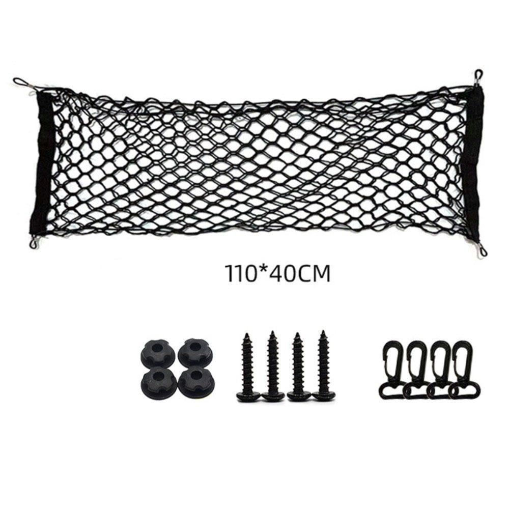 Universal Trunk Storage Net Double Layer Luggage Mesh Net Car Mesh Storage Bag Back Rear Seat
