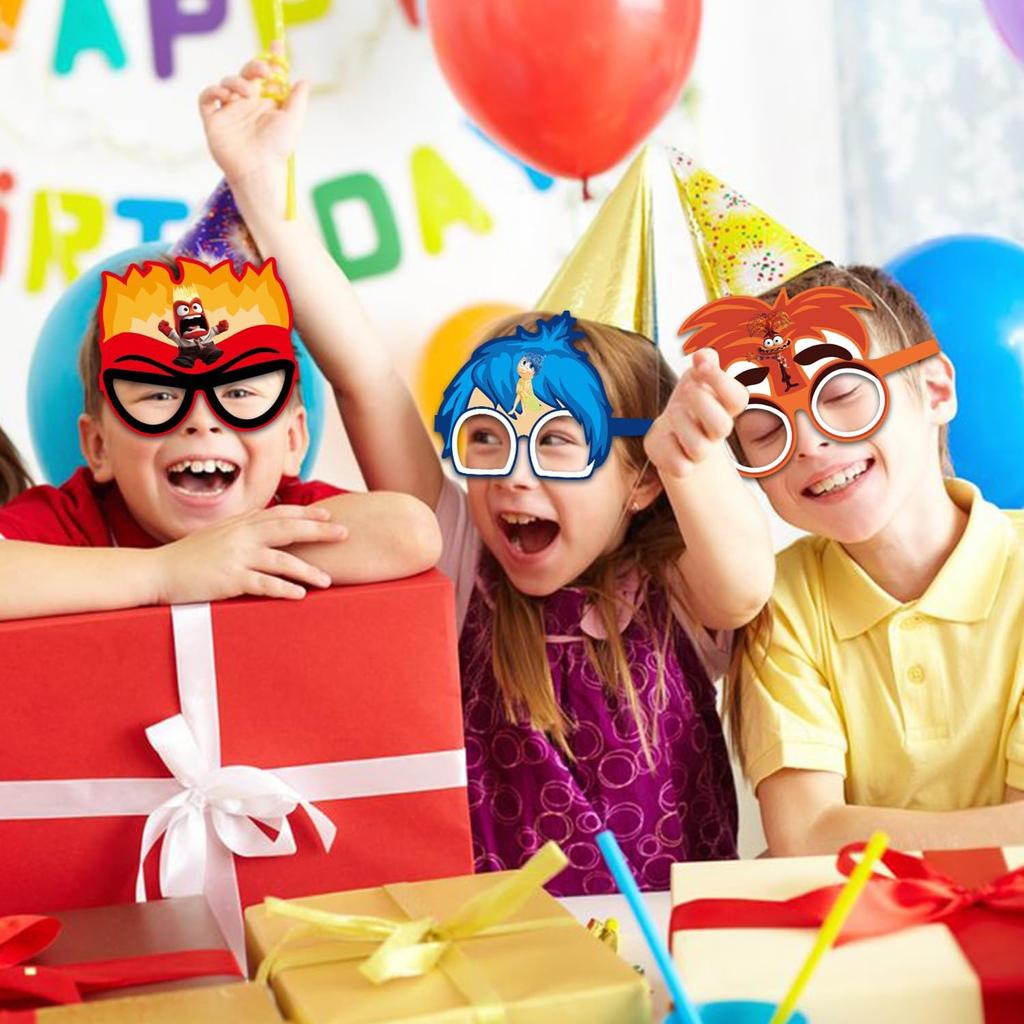12 шт., очки-маски, сувениры для вечеринок, товары для тематических вечеринок, нарядные маски, реквизит для фотосессии, персонаж мультфильма, косплей, подарок на день рождения для детей