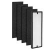 1 NEA-F1 True HEPA Replace Filters + 4 NEA-C1 Activated Carbon Filters,for Eureka NEA120 & Toshiba Smart WiFi CAF-W36USW