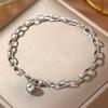 Браслеты из нержавеющей стали Минималистичные Свежие Кисточка Цепь Дизайнерские Браслеты для Женщин Циркон Банкетные Подарки Новые Популярные