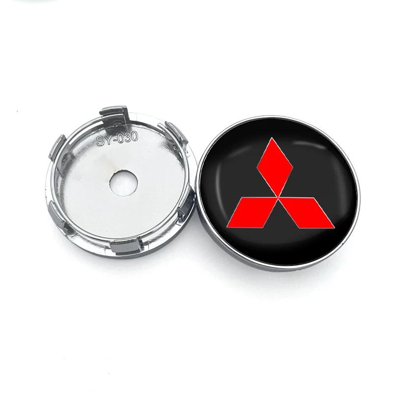 Car Wheel Hub Center badge Caps Rims Wheel Covers For Mitsubishi outlander Triton L200 ASX Mirage Pajero Eclipse Colt Lancer