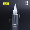 10-200Ml Plastic Squeeze Dropper Bottle With Screw Cap Transparent Eyes Liquid Ink Oil Dropper Bottles Paint Pigment Container