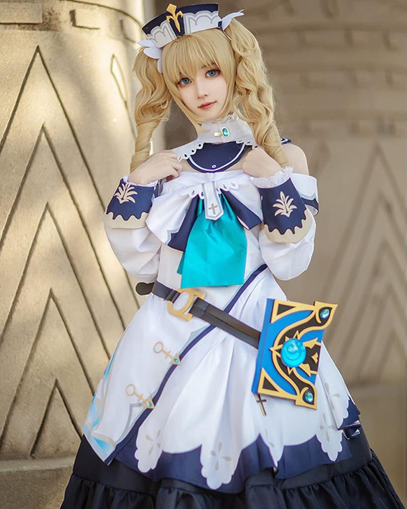 [Milky Time] Косплей костюм на Хэллоуин для женщин по аниме-игре Genshin Impact (Барбара, М)