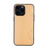 Чехол из массива дерева с полным покрытием и защитой от падений для Apple 17 Pro/Pro Max