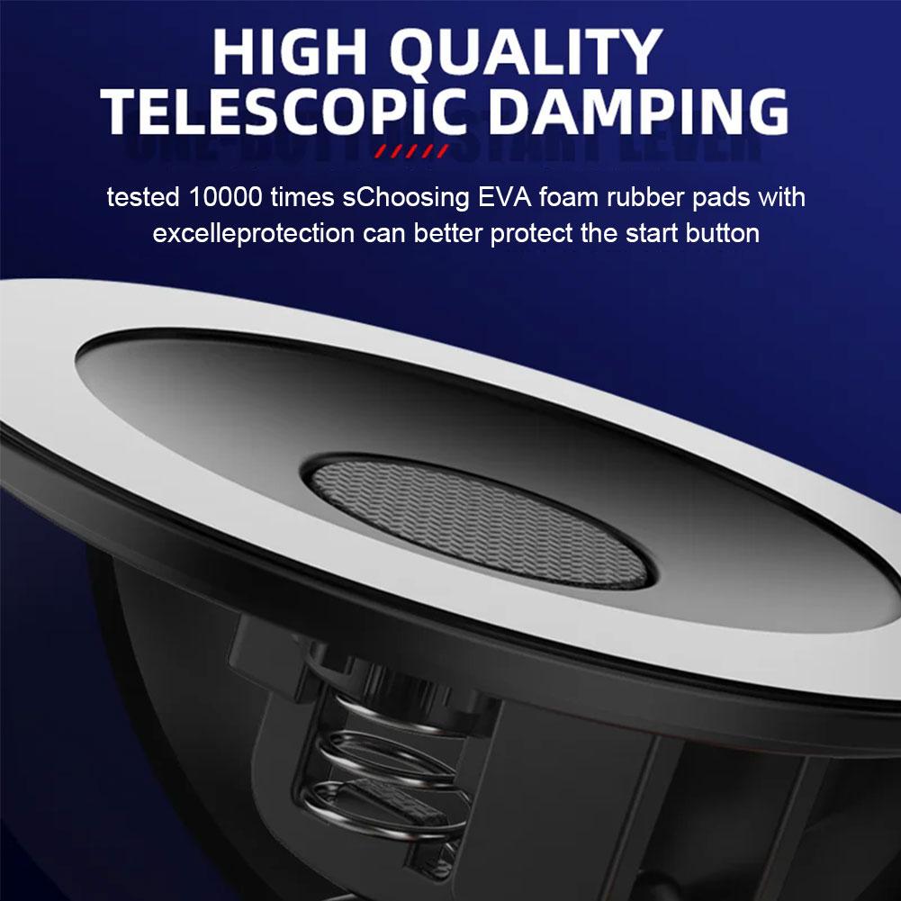 Креативный чехол для кнопки запуска и остановки автомобиля Corgi-Dog Butt - Защитная крышка для рычага запуска одним щелчком, внутреннее украшение для автостиля