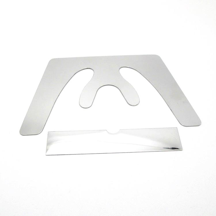 Nigf Dental Orthodontic 3D Occlusal Maxillary Casting Jaw Fox Plane Plate Complete Denture Aluminum Alloy