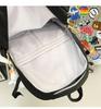 Fashionable Water-Repellent Student Backpack: Trendy High-Capacity Design for Couples