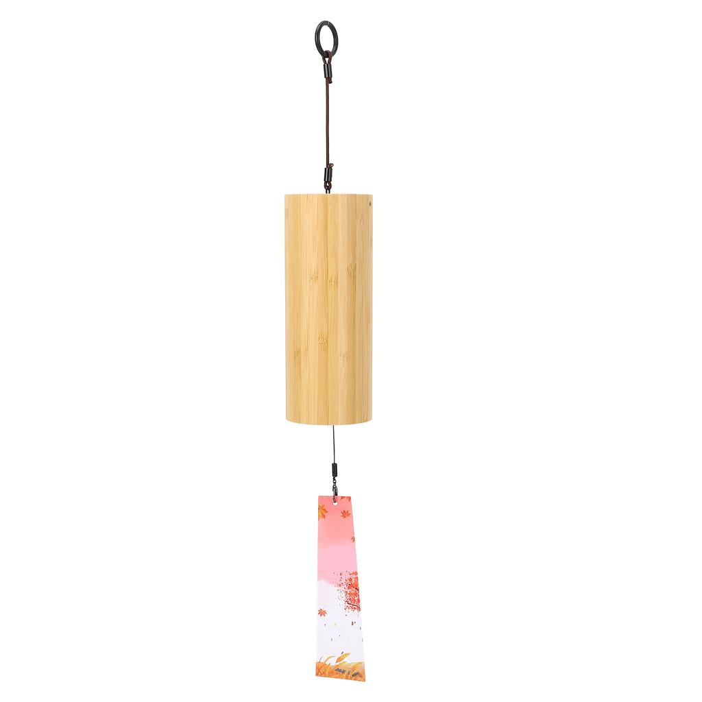 Bamboo Wind Chime C G Am Dm Chord Decorative Windchime for Meditation Relaxation Home Garden Decor