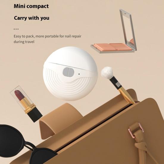 Yousheng Электрическая машинка для стрижки ногтей 2-в-1 Автоматическая детская взрослая для пожилых людей Триммер для ногтей со светодиодной подсветкой Детский маникюр Шлифовальная пилка Кусачки для ногтей Полировщик