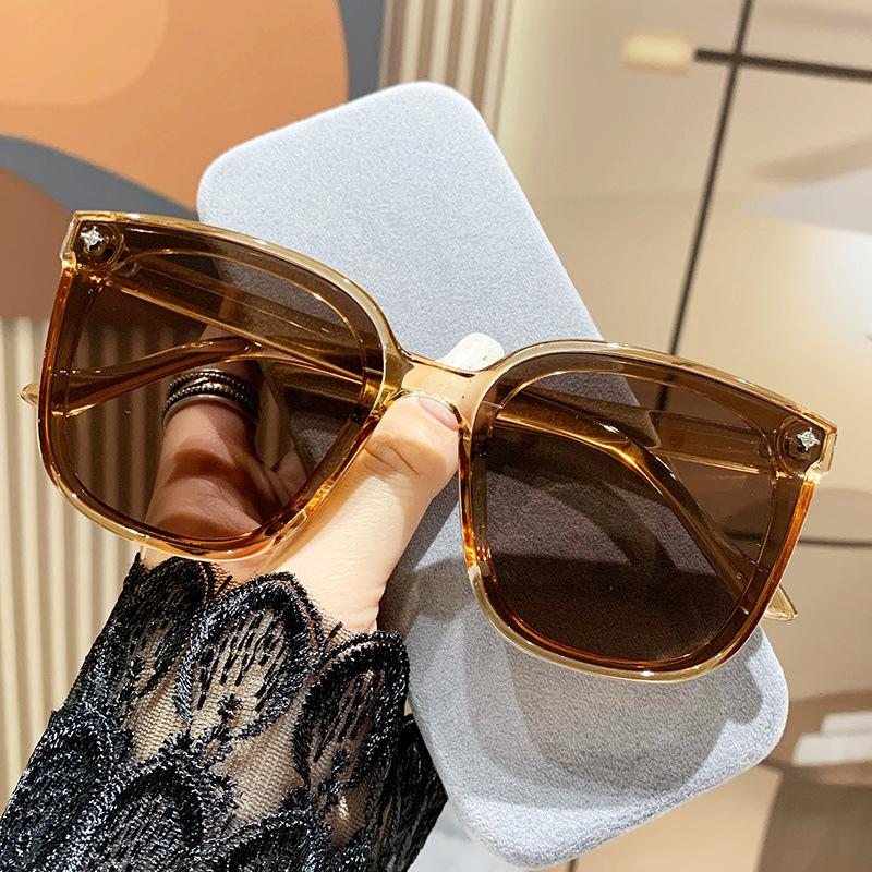 Трендовые унисекс солнцезащитные очки с защитой от УФ-лучей для круглых лиц - Идеально для вождения летом