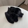 Скранчи во французском стиле с оборчатыми краями, Атласная резинка для волос в стиле Инстаграм, Простой и элегантный новый стиль