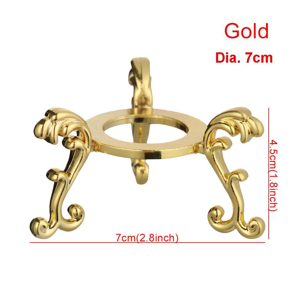 Новый металлический стенд-подставка для фигурок с хрустальным шаром, ручная работа, держатель для сферы/камня, настольные украшения, реквизит для фотосъемки