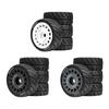 4 Pieces RC Car Tires Simulation Wheel Tire Model DIY Spare Parts Remote Toy Easy