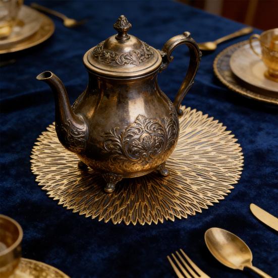 Подставка под горячее, термостойкая, плейсмат, теплоизоляция, защита от ожогов, декоративная подставка, моющаяся, для столовой, кухни, защита столешницы