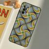 African Wax Fabric For Samsung Galaxy A26 A16 A06 A56 A36 A05 A22 A32 A52 A54 A34 A14 A55 A15 A53 A33 A35 Case