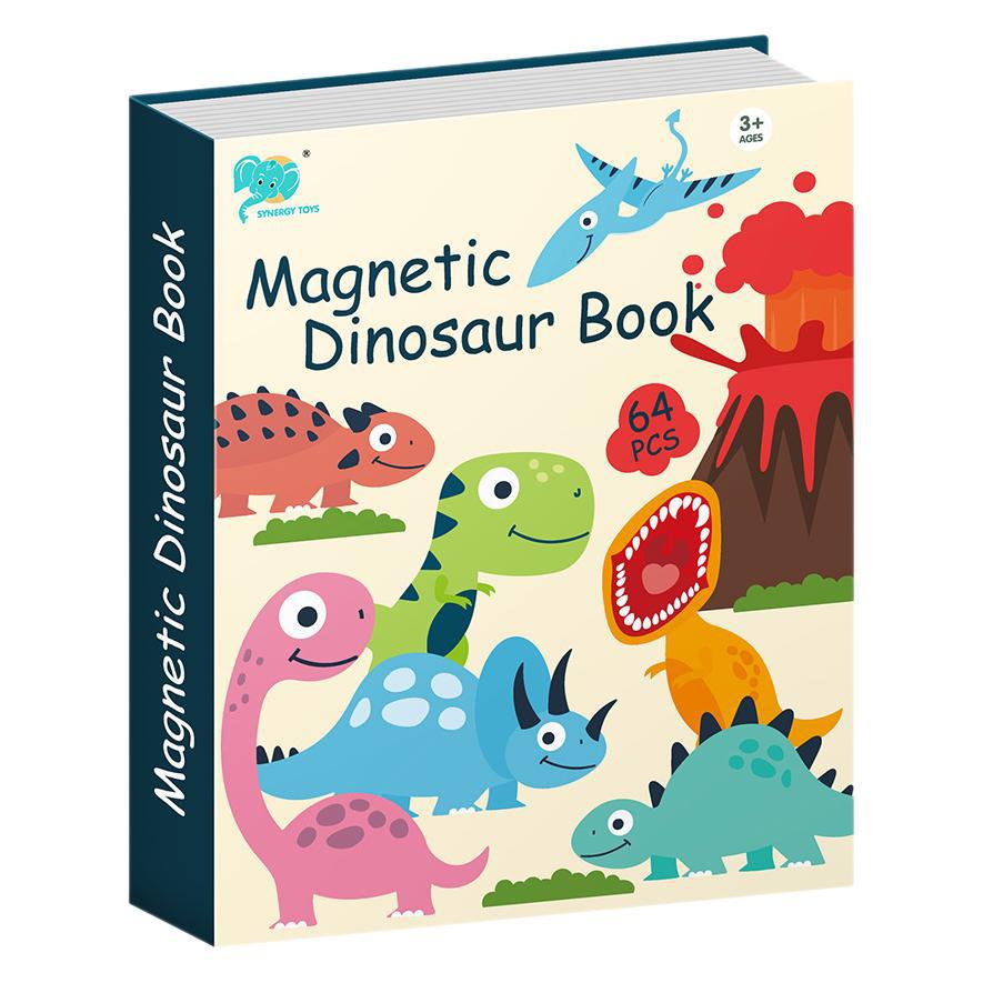 Diy Puzzle Магнитная книга заклинаний для детей Магнитная палочка Раннее образование Игрушка в подарок