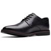 Clarks Кожаные Повседневные Универсальные Удобные Туфли Мужская обувь Черные 261736087