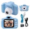 Детская камера Детская камера весело снимать Идеально подходит для вашей первой видеозаписи Карта памяти 32 ГБ Функция игры в комплекте чехол [Есть фото! камера]