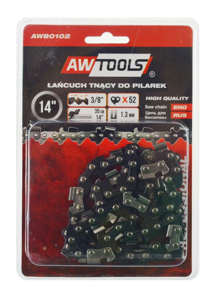 AWTOOLS SAW CHAIN 35cm/52/3/8""/1.3 for CS450 / BLACK LINE