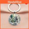 Dragon Mythology Keychain With Glass Material For Office Gift And Party Favor