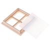1:12 Dollhouse Miniature Wooden 4 Pane Window Diy Accessories