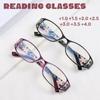 Men Women Anti-blue Light Foldable Reading Glasses With Box Anti-fatigue Portable Farsight Eyeglasses Diopters +1.0 To +4.0