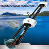 Fishing Accessories Portable Fishing Pole Holder Compact Fishing Rod Fixer Fishing Multifunctional Rod Holder Retaining Clip