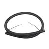 AN4 AN6 AN8 AN10 AN12 Fuel Line Hose,Nylon Braided Fuel Line Hose with Stainless Steel Mesh Reinforce Black