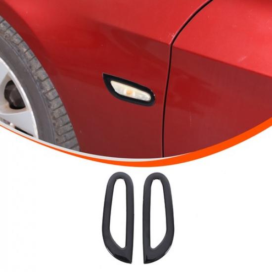 Глянцевая черная накладка на указатель поворота для BMW 3 серии E90 E91 05-12