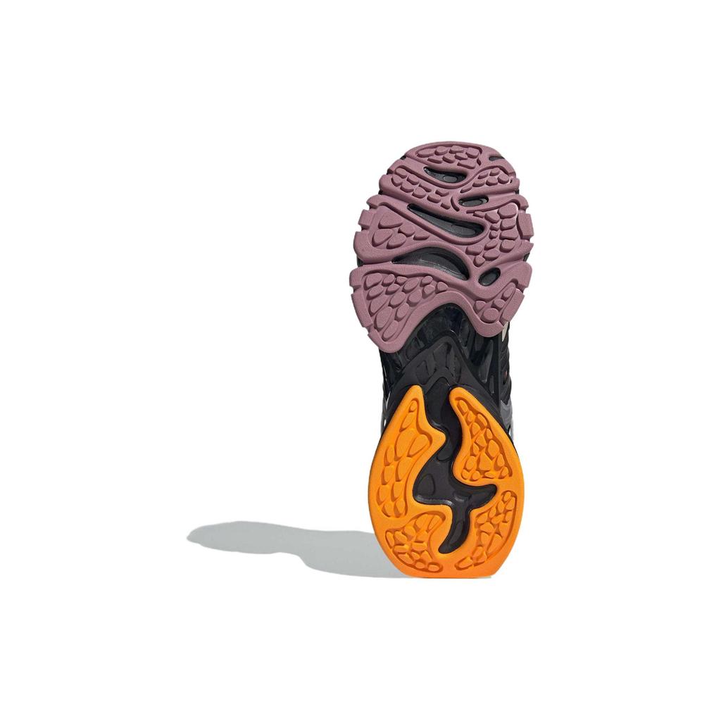 Adidas Xlg Runner Deluxe Удобные Универсальные Тканевые Кожаные Низкие Кроссовки Унисекс Черный Оранжевый JP5765