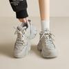Augustus High-top Dad Shoes for Women 2025 New Autumn and Winter Thick-soled Gray Sports Shoes Casual Muffin Running Shoes