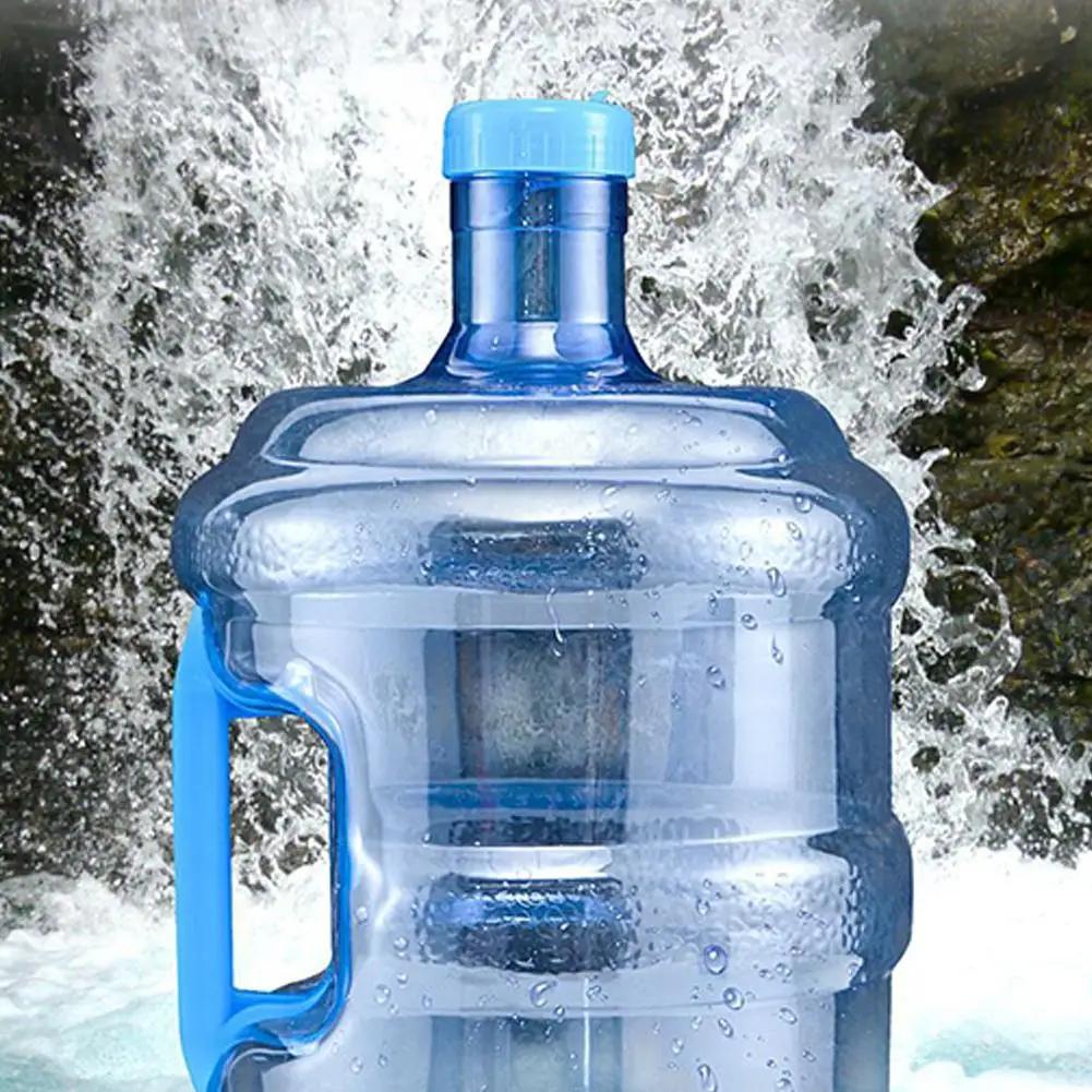 5л 7,5л утолщенная ПЭТ бутылка для воды кувшин многоразовый портативный контейнер для минеральной воды уличный автомобильный контейнер для хранения пищевой диспенсер