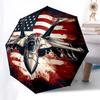 1pc American Military Aircraft Umbrella with Plastic Handle,Compact & Stylish,Suitable for All Seasons ptys26026
