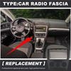 2DIN Car Radio Fascia Frame DVD GPS Navigation MP5 Panel Cover For Skoda Octavia 2007-2009