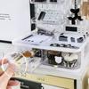 1 шт. настольная перфорированная доска ящик для хранения канцелярских принадлежностей сортировочная стойка для стола офисная стойка для хранения косметики держатель для ручек