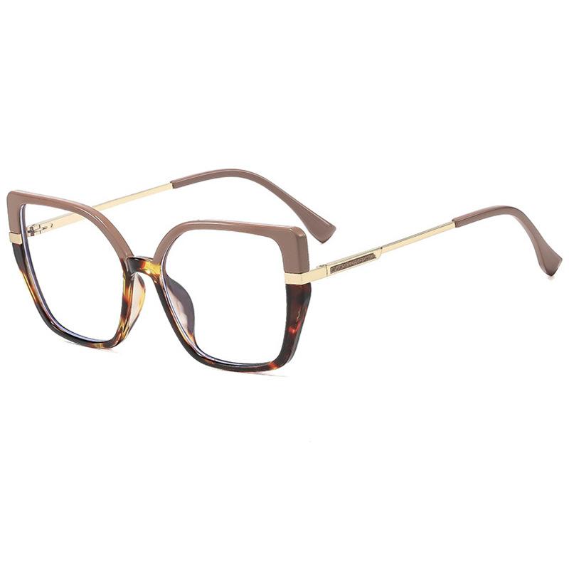 European and American style sunglasses, featuring a unique square frame design, perfect for street style, outdoor fashion, sun protection, and UV