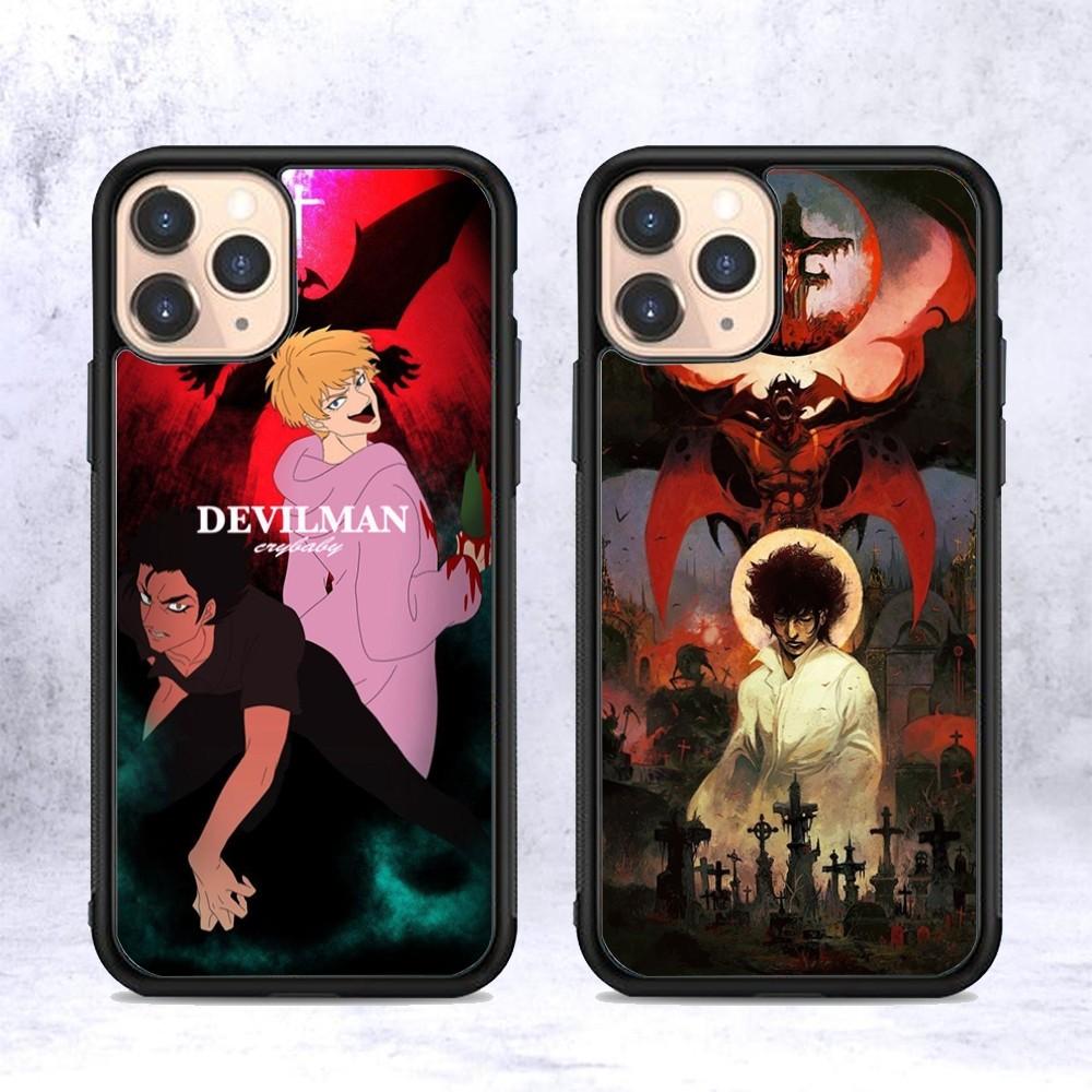 Devilman Crybaby Phone Case Silicone PC+TPU For For iPhone 11 12 13 14 15 16 Plus Pro Max Cover
