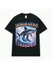 Tralalero Tralala Fun Shark Meme T-Shirt Gift Men's And Women's Fashion Gothic Retro T-Shirt Casual Humorous Extra Large T-Shirt