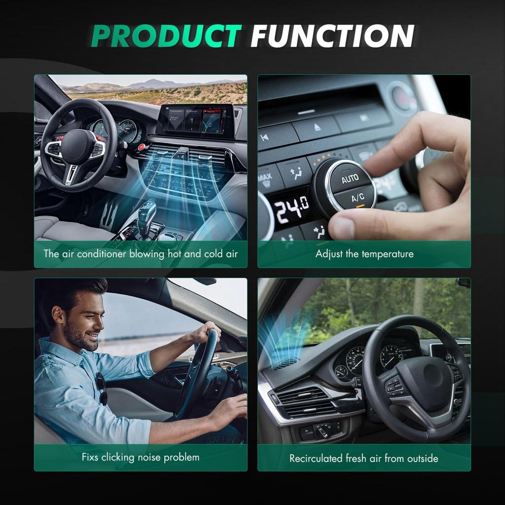 SCITOO HVAC Heater Blend Door Actuator Replacement for Ford for Mustang 2015-2018 604-295 Heater Blend Door Levers