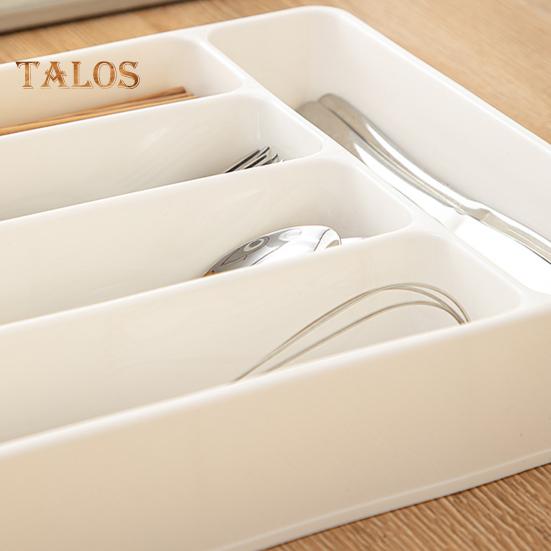 1/2 шт. Органайзер для ящиков, расширяемый кухонный лоток для посуды, регулируемый держатель для столовых приборов с 4/6 отделениями, разделитель для хранения столовых приборов и лопаток